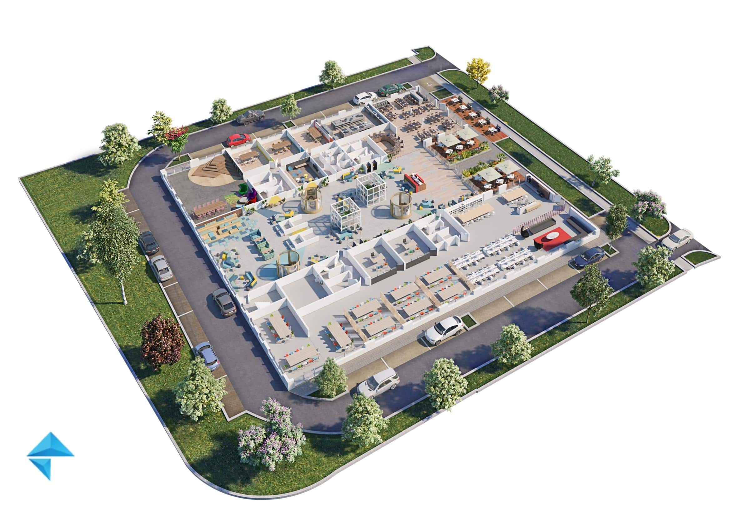 Perspectives 3D • Multiplans de vente 3D