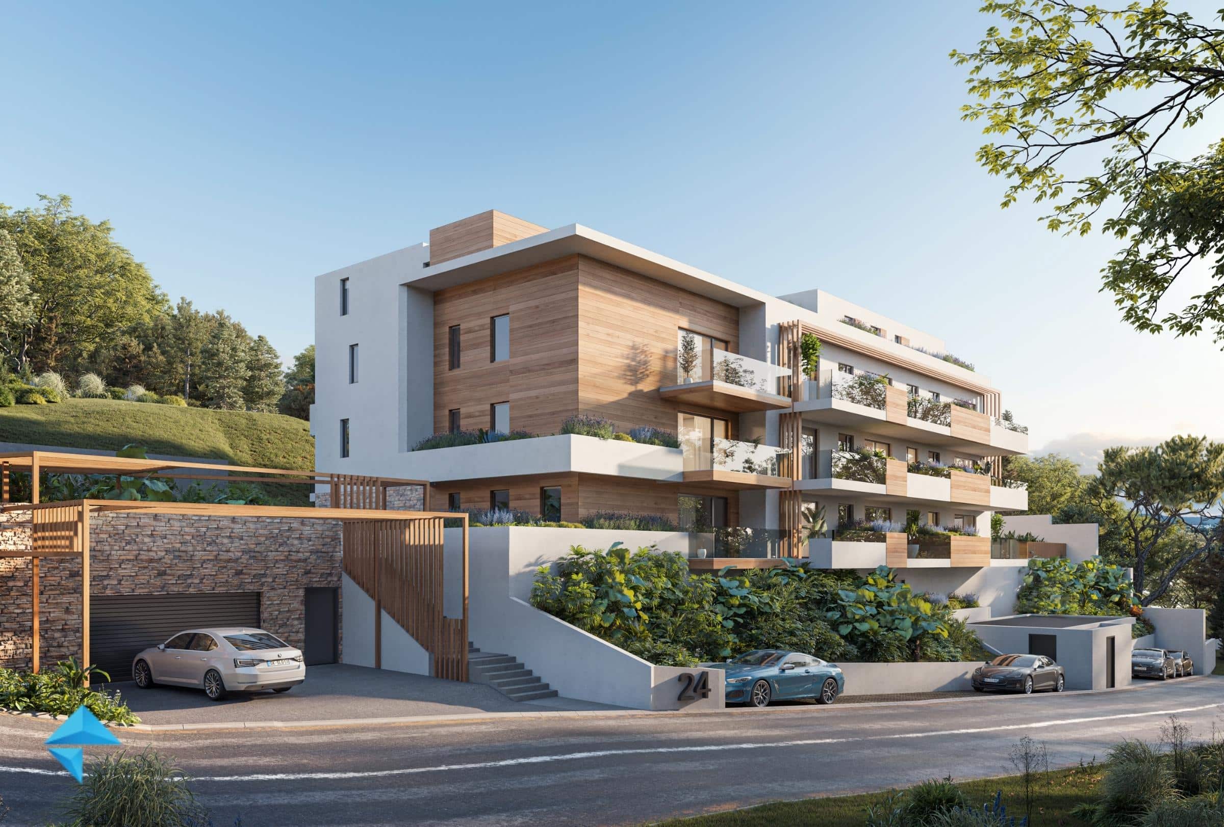 Rendus 3D • Perspectives 3D lotissements