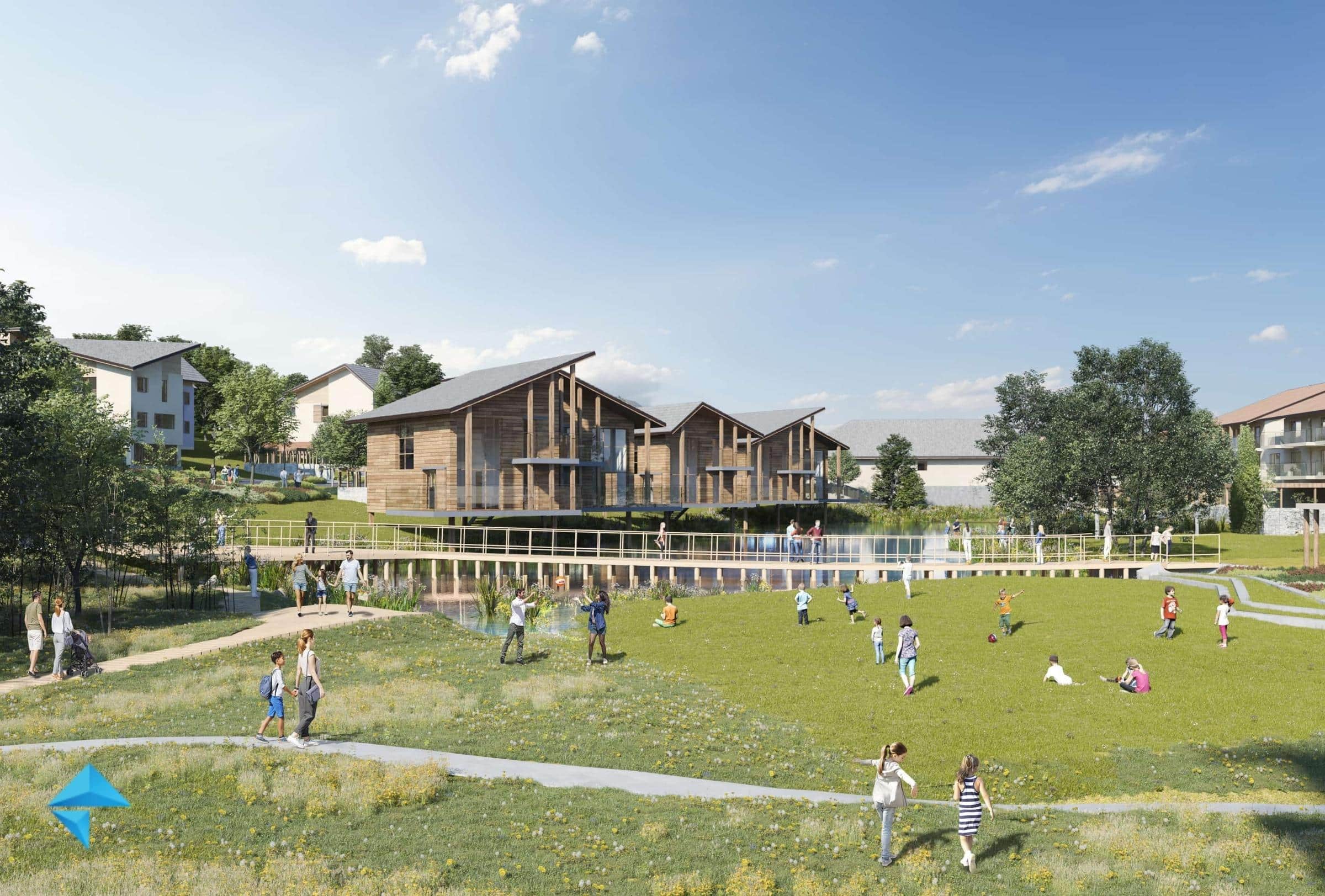 Perspectives 3D concours architecture