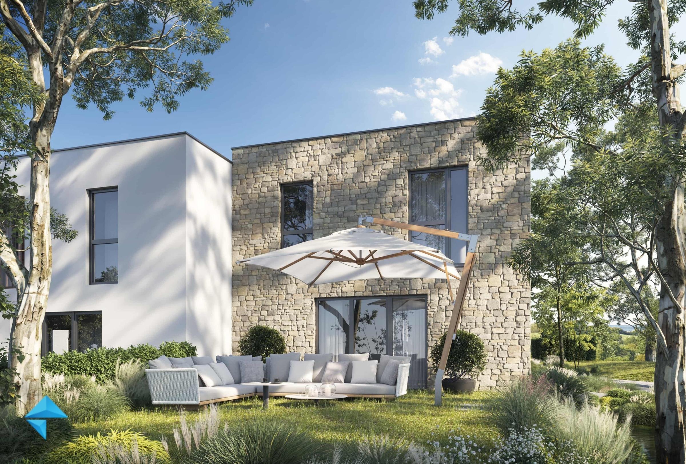 Perspective 3D maison