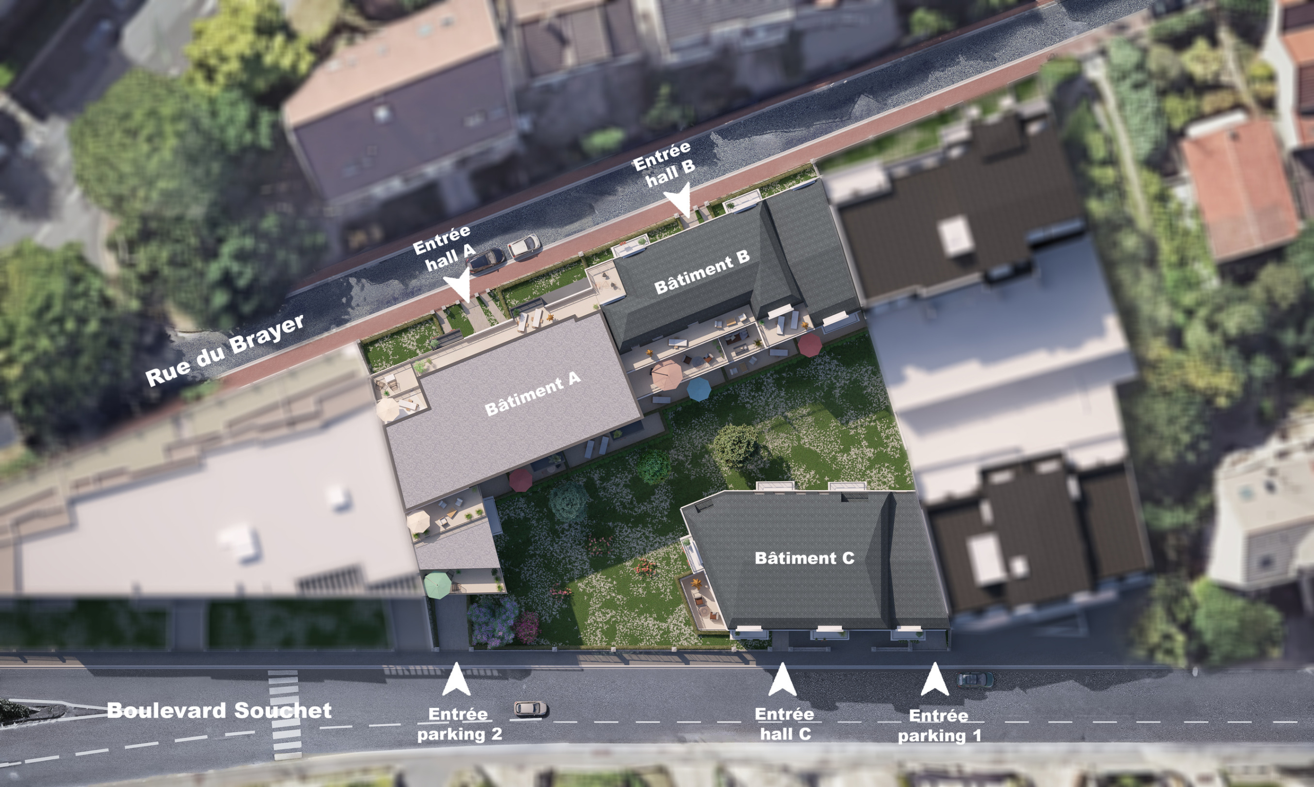 plan de masse projet vefa