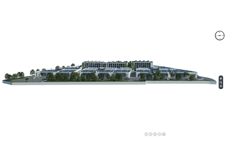 maquette 3d tertiaire 1