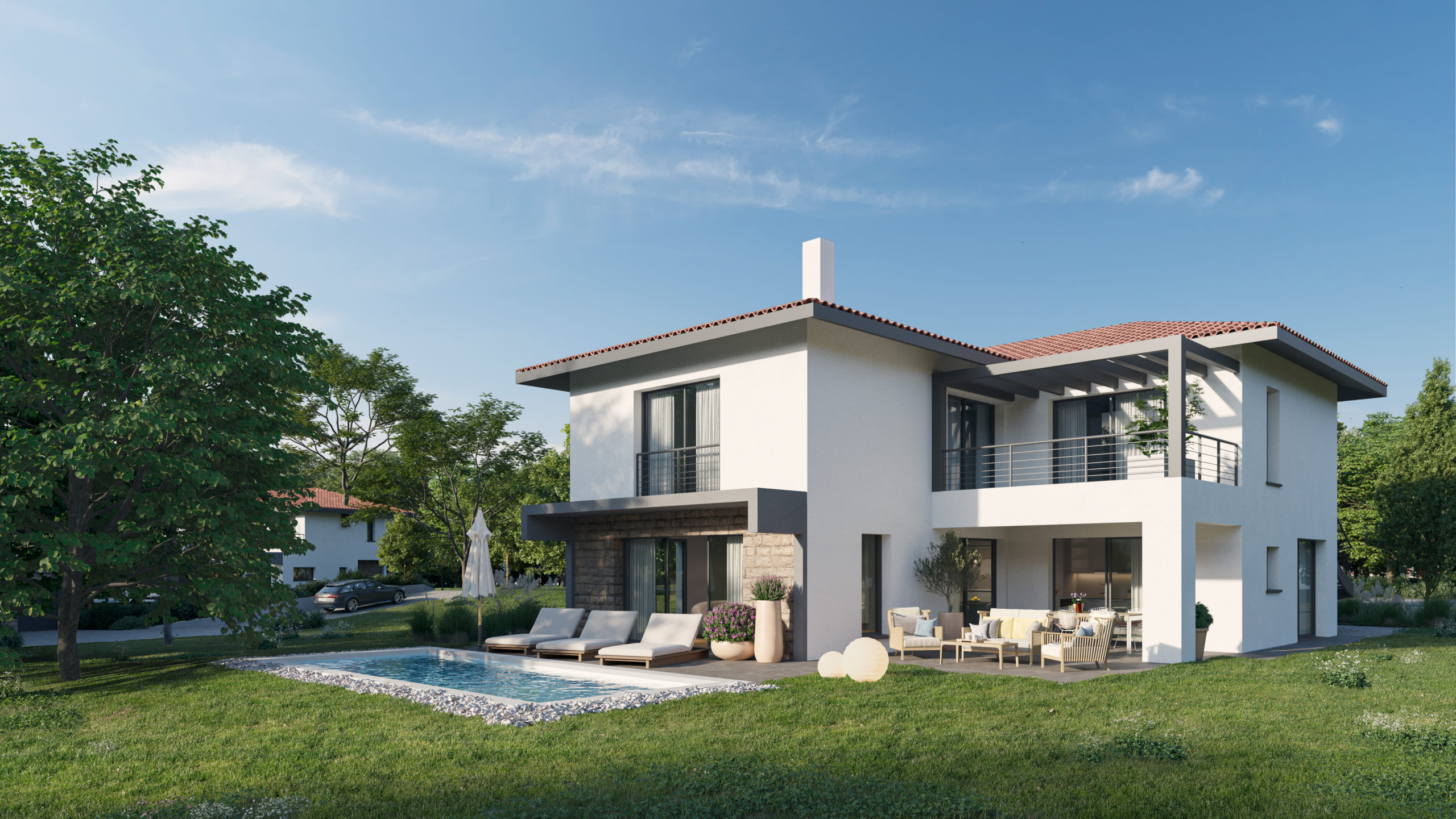 perspective 3d maison