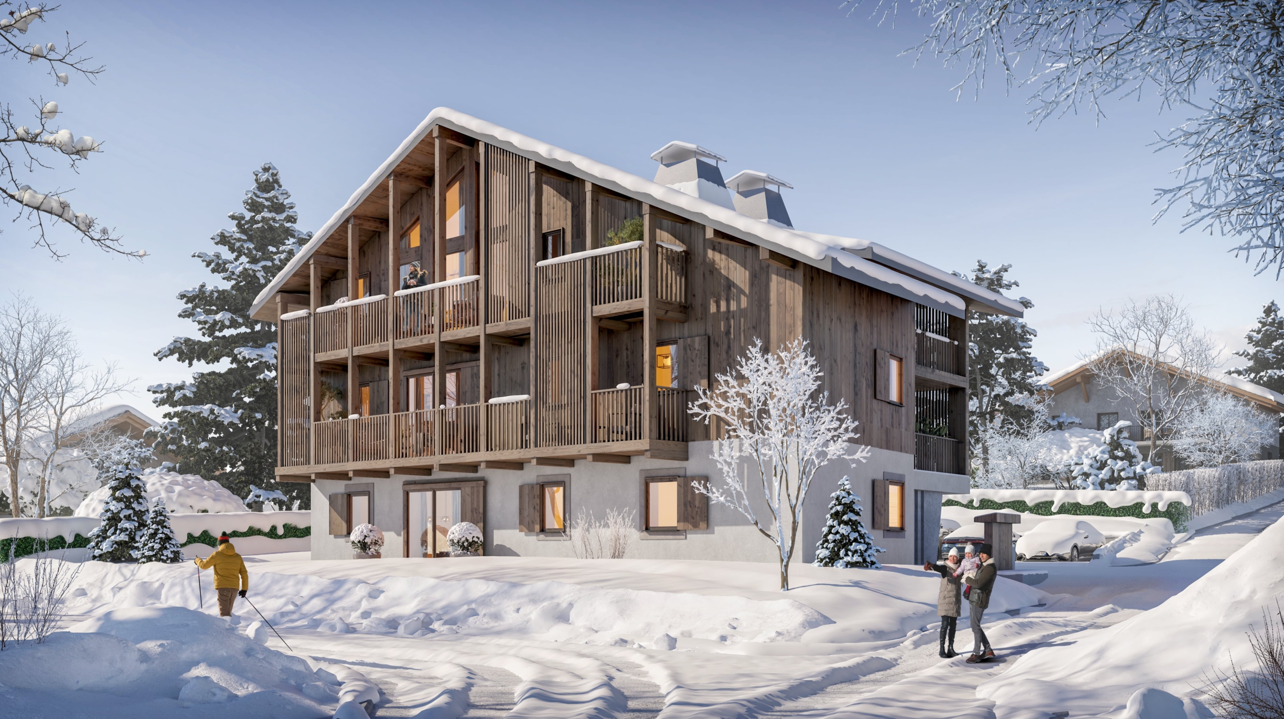 chalet vue 3d