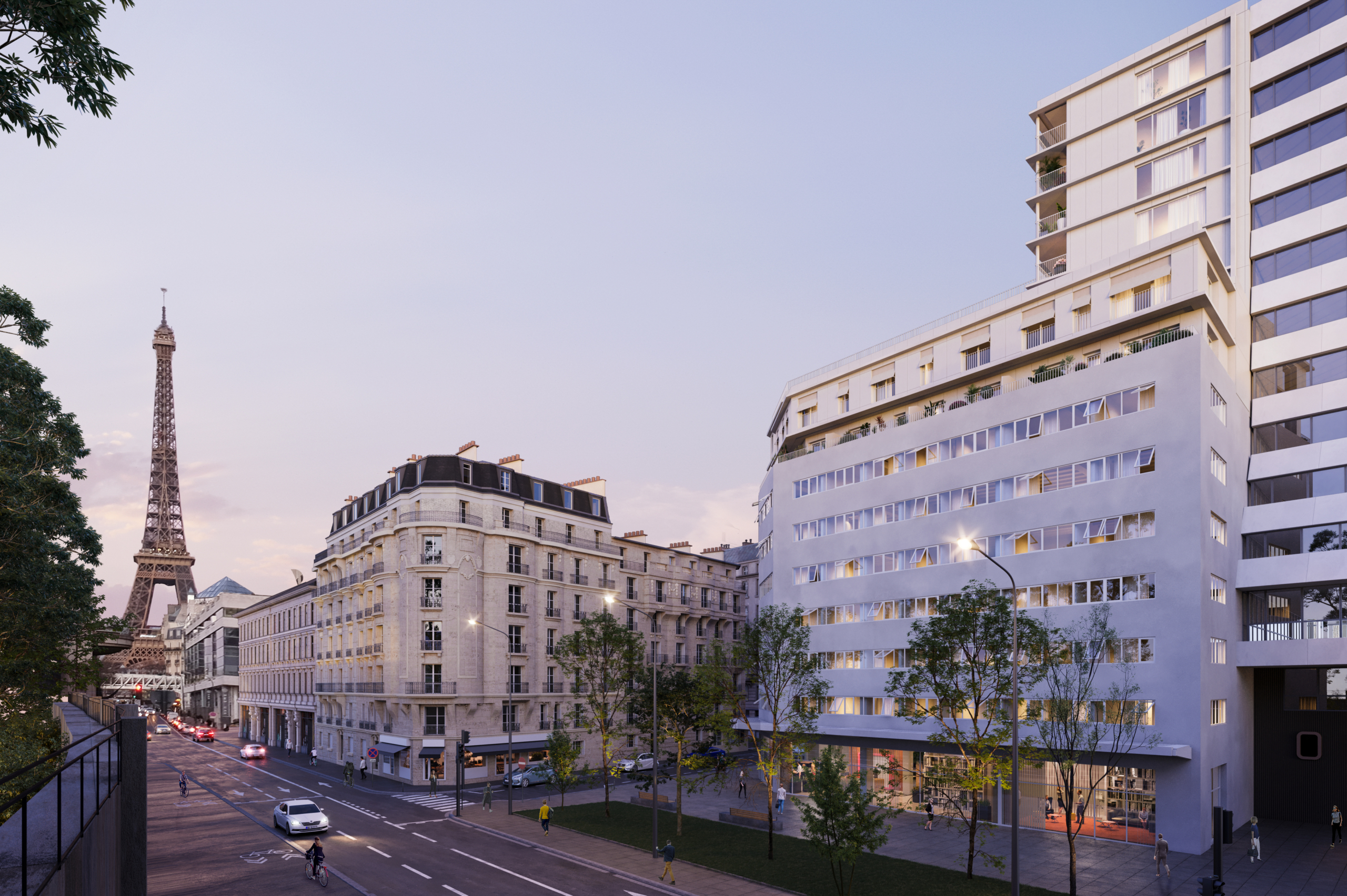 3d promotion immobiliere - perspective 3d paris imagedoing